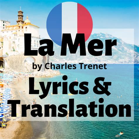 la mer song meaning.